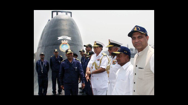 India, sottomarino nucleare russo entra nella marina di Nuova Delhi