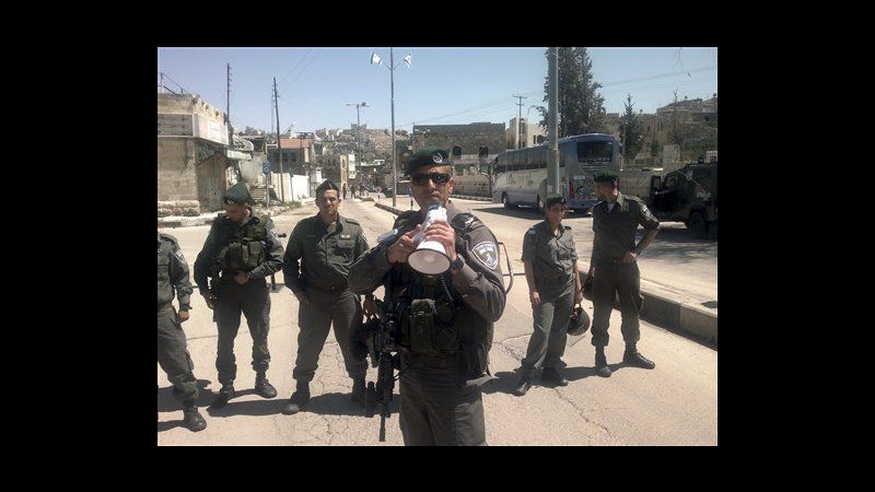 Sgomberata a Hebron casa occupata illegalmente da coloni israeliani