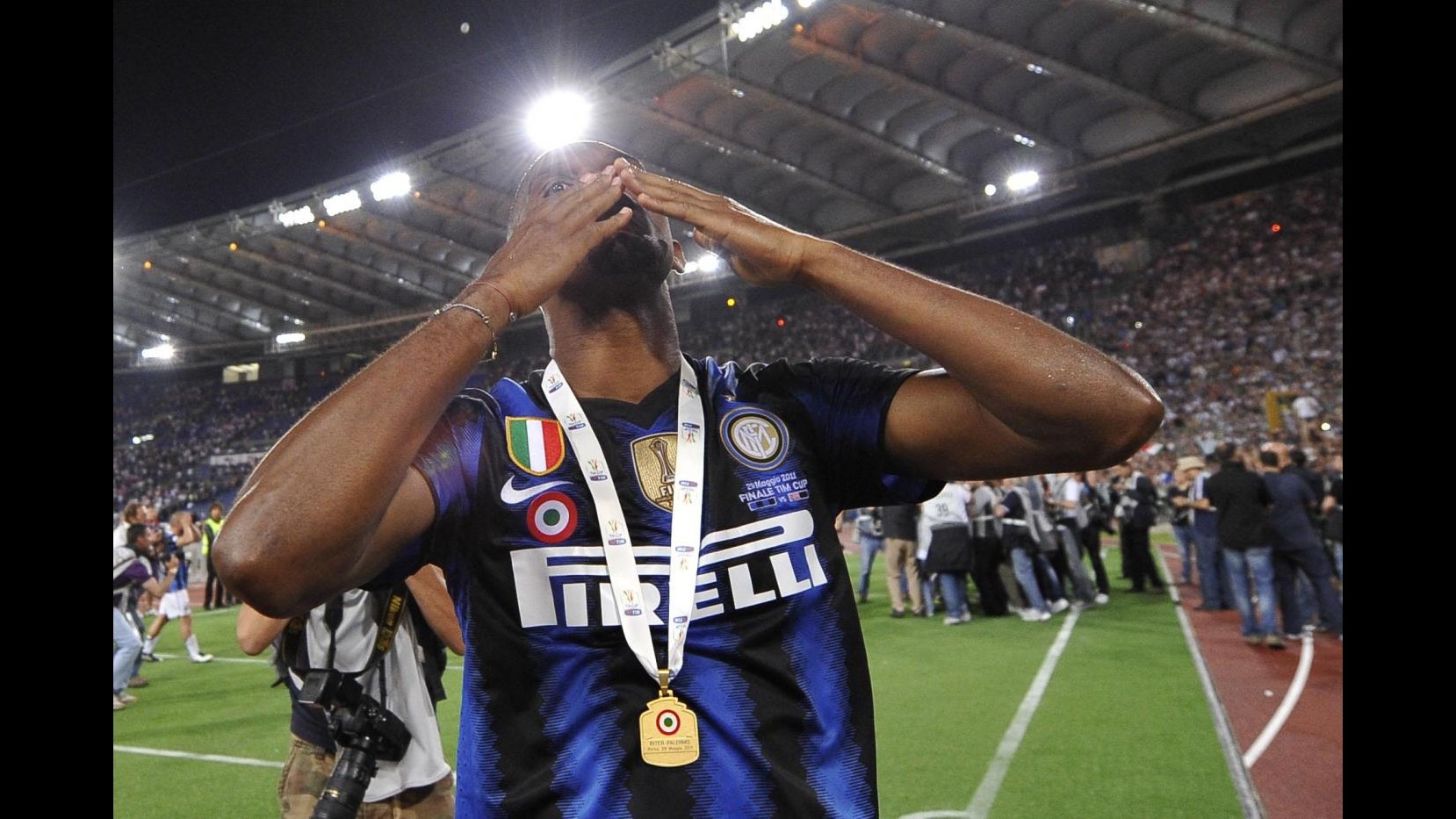 Eto’o è dell’Anzhi a breve l’ufficialità