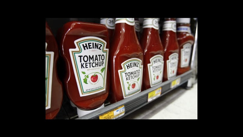 HJ Heinz, utile -6%, ma entrate +15% sopra le attese di Wall Street