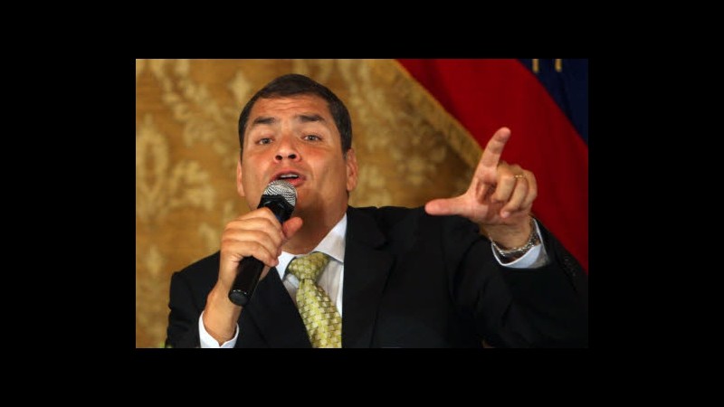 Ecuador, Correa boiccotterà Summit Americhe per mancato invito a Cuba