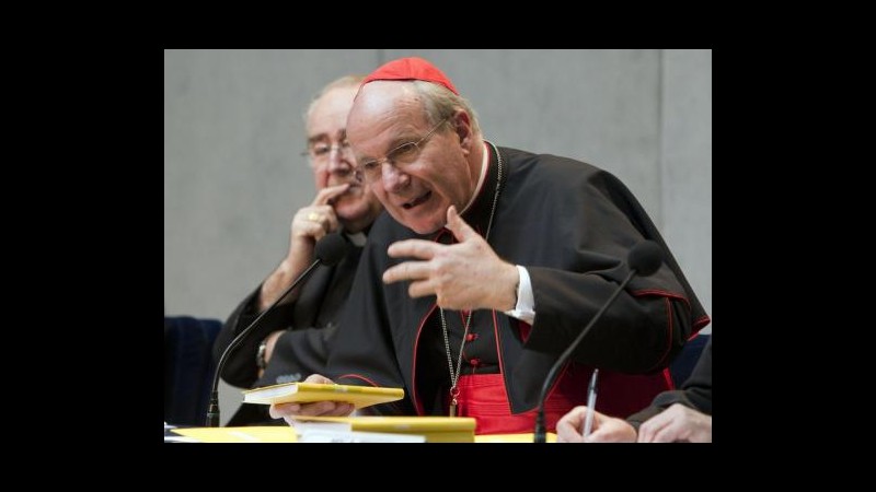 Austria, cardinale Schoenborn accetta gay in consiglio parrocchiale