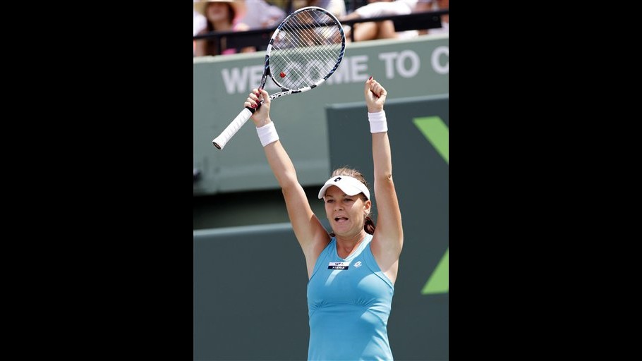 Radwanska regina di Miami, battuta in finale Sharapova