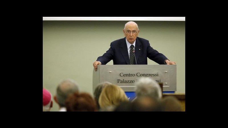Napolitano: Assicurare a tutte le donne piena tutela e dignità