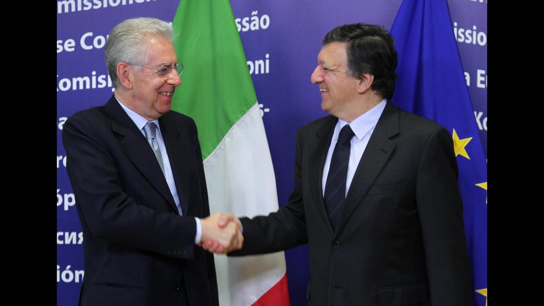 Crisi, Monti-Barroso: Crescita con maggiore competitività
