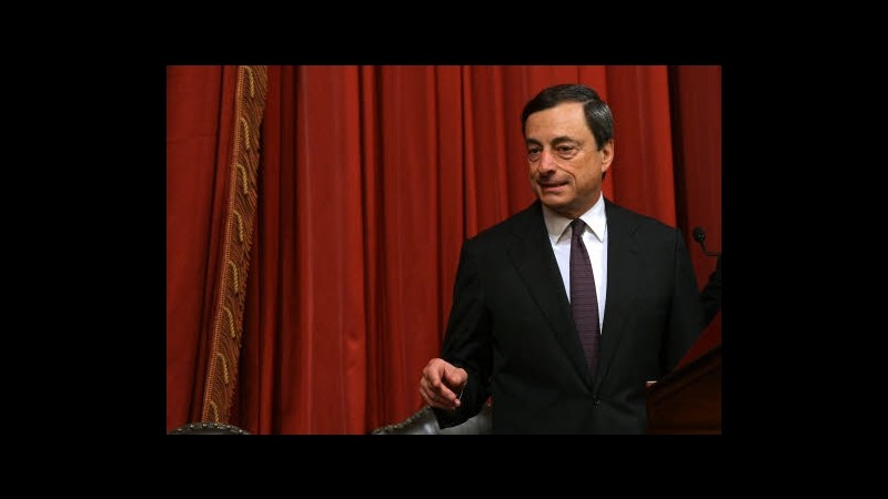 Crisi, Draghi: Riforme mercati importanti, ma fondamentale completarle