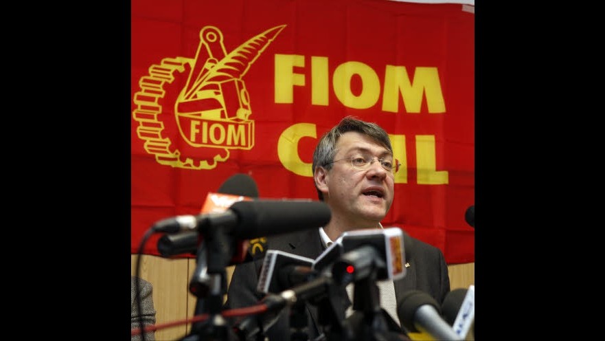 Manovra, Landini (Fiom): Appello a Napolitano, non firmi con art. 8