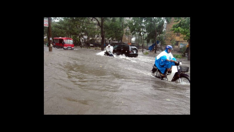 Vietnam, 4 morti per alluvioni, danneggiate 1.700 case