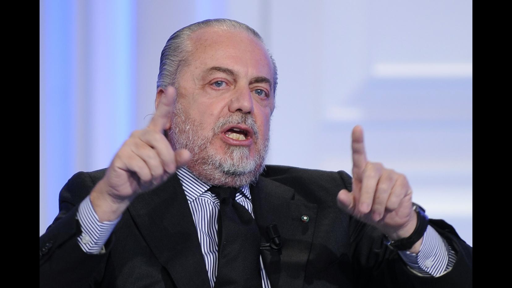 De Laurentiis: Con Manchester City sfida affascinante