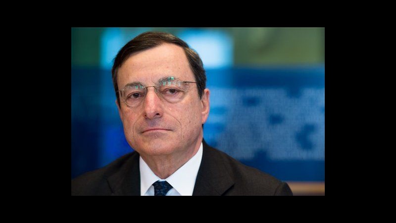 Crisi, Draghi: E’ il momento della crescita