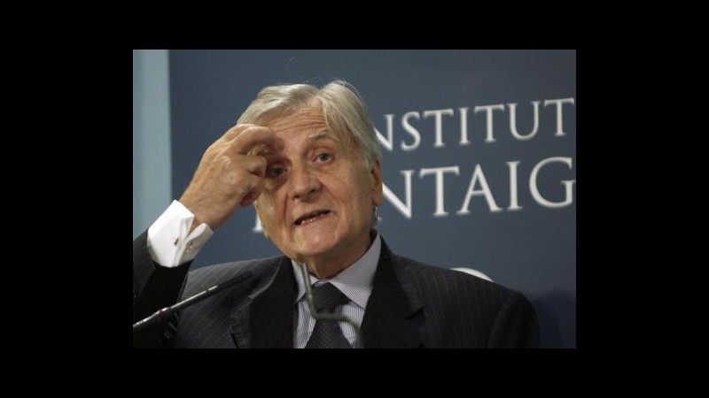 Trichet: Banche centrali pronte con liquidità, nessuna recessione