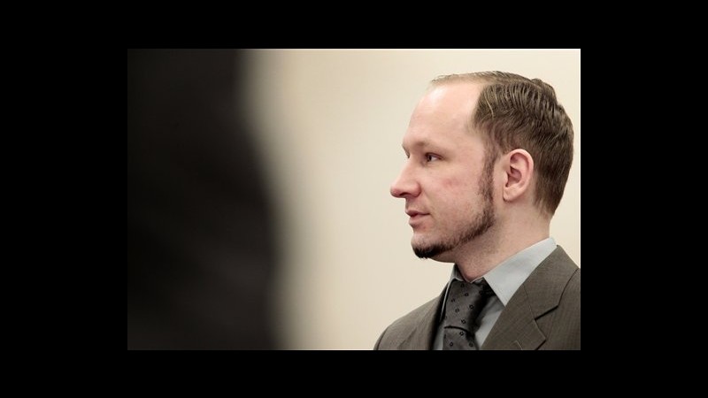 Norvegia, Breivik commenta oggi in aula prima perizia psichiatrica