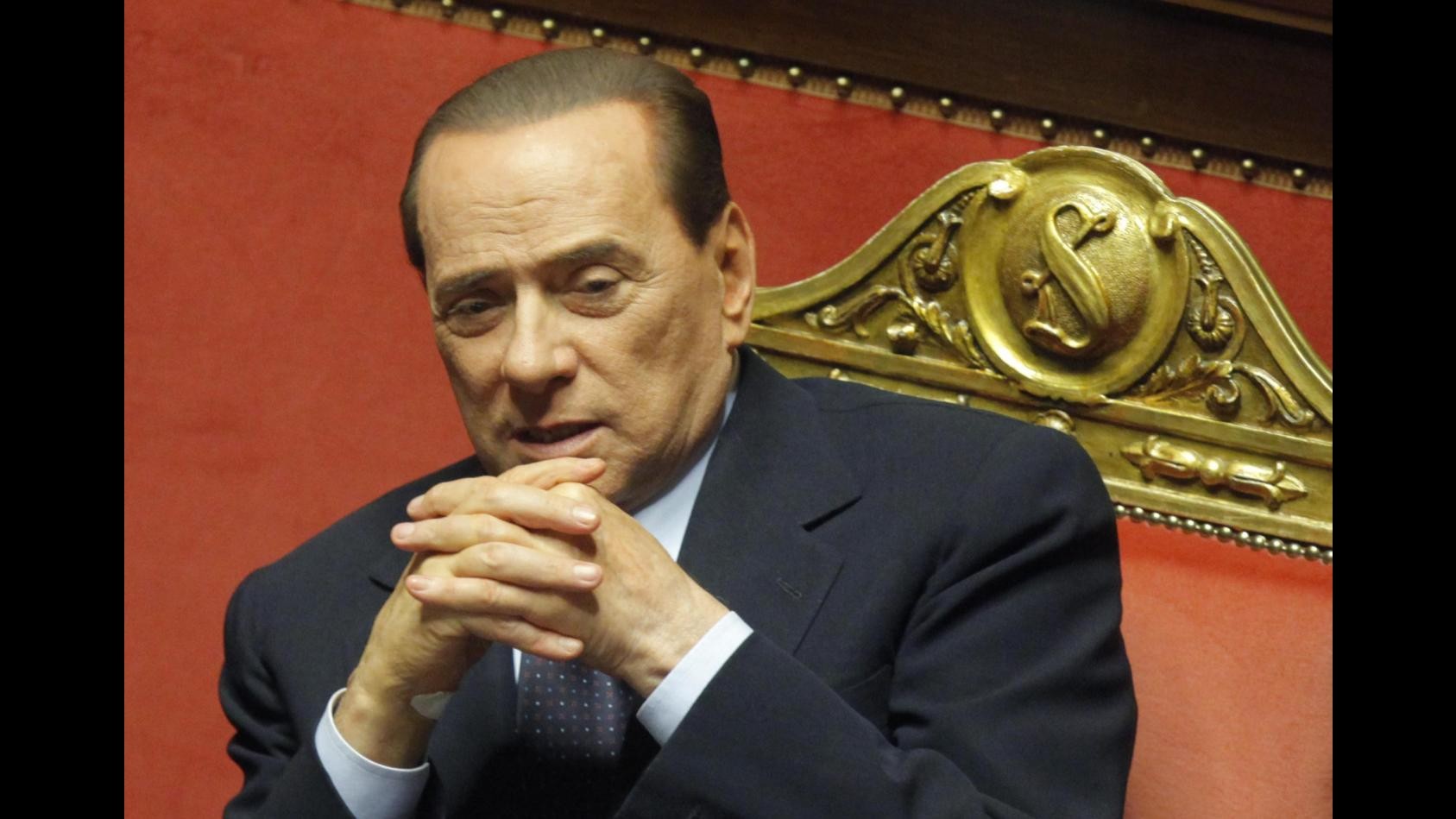 Berlusconi: Voto a ottobre, noi con Casini