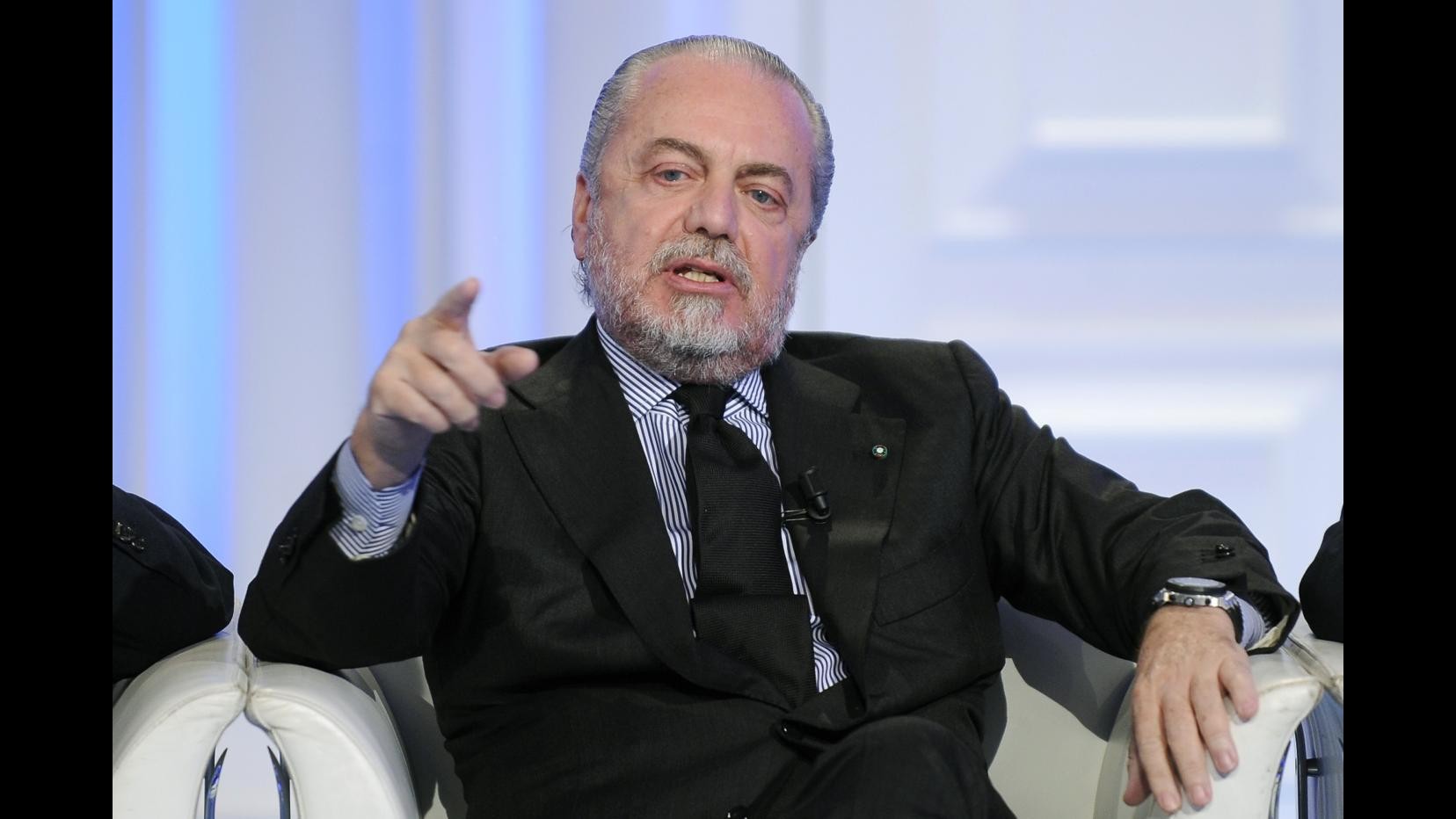 De Laurentiis: Napoli sarà competitivo. Cavani resta Lavezzi vedremo