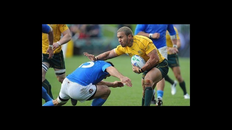 Mondiali rugby, Australia batte Italia 32-6