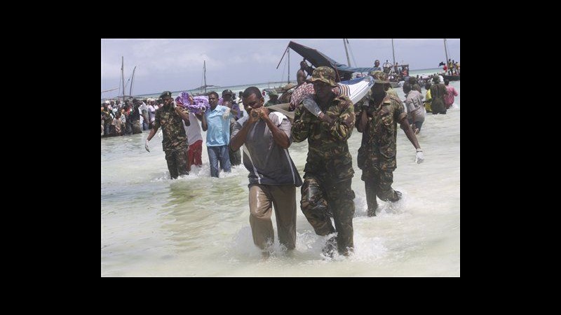 Nave affonda al largo della Tanzania: testimone conta 189 morti
