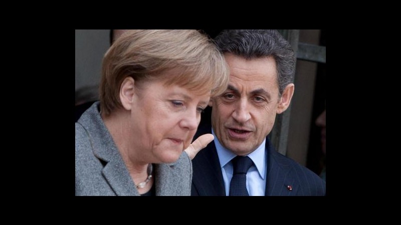 Francia 2012, Germania: Merkel continua a sostenere Sarkozy