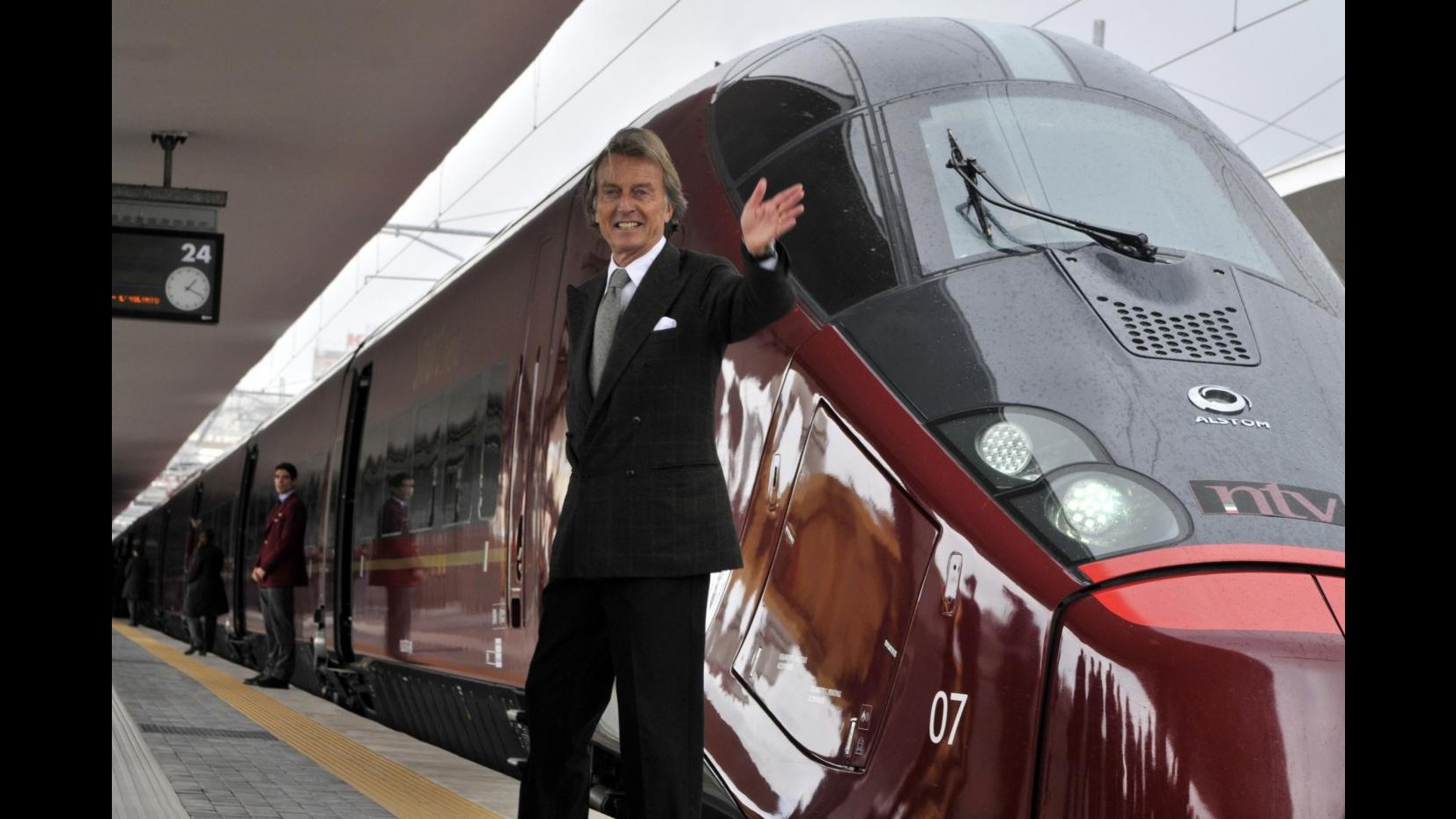 Ntv inaugura il nuovo treno Italo