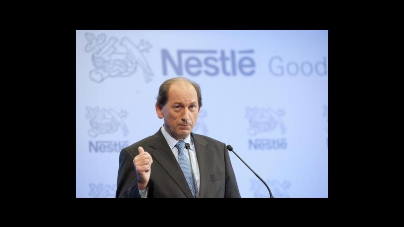 Nestlè, vendite I trimestre +5,6% a 21,3 miliardi franchi svizzeri