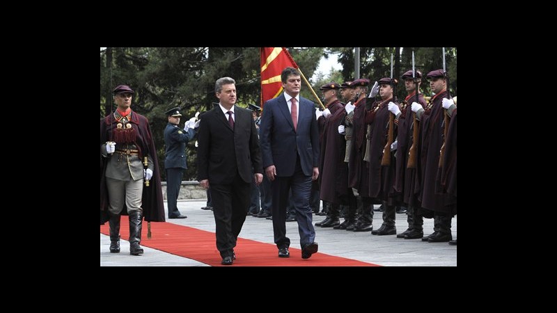 Presidenti Macedonia e Albania chiedono calma dopo rivolte etniche