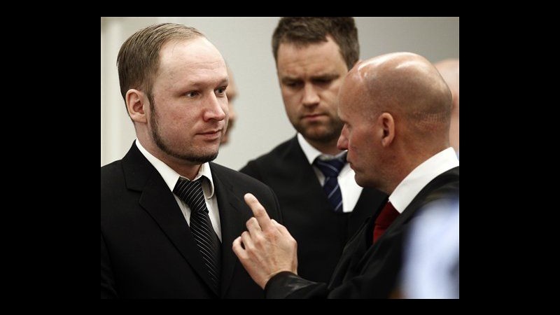 Norvegia, Breivik: Obiettivi iniziali palazzo reale ed ex premier