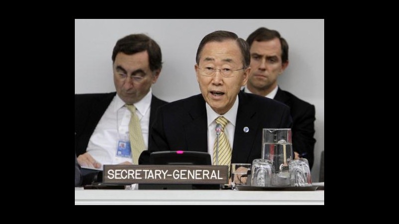 Ban Ki-moon: In Siria tregua non rispettata, Onu invii 300 osservatori