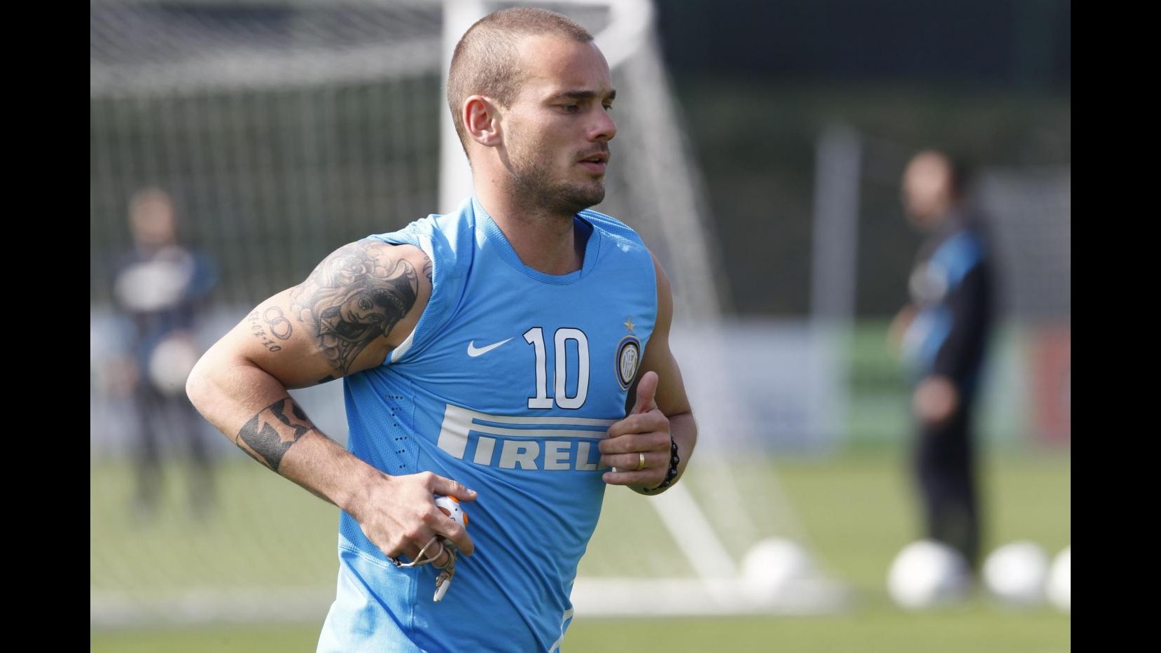 Inter, Maicon e Sneijder tornano ad allenarsi in gruppo
