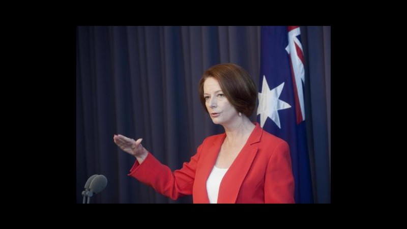 Afghanistan, Australia annuncia ritiro nel 2013, un anno in anticipo