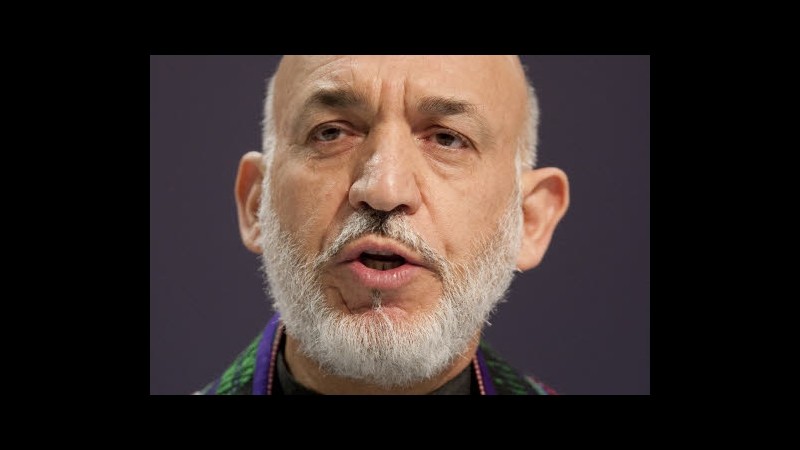Afghanistan, Karzai: Attentati sono fallimento intelligence nostra e Nato