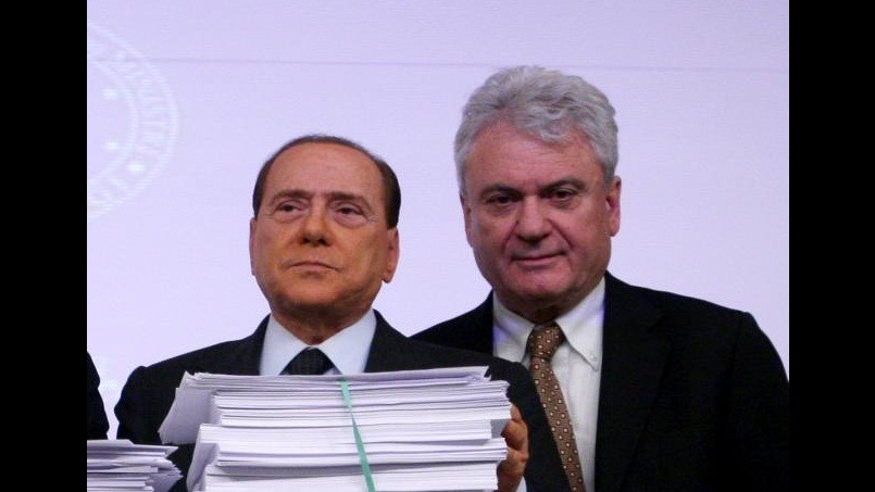 Governo, in corso vertice a palazzo Grazioli, rispunta Brancher