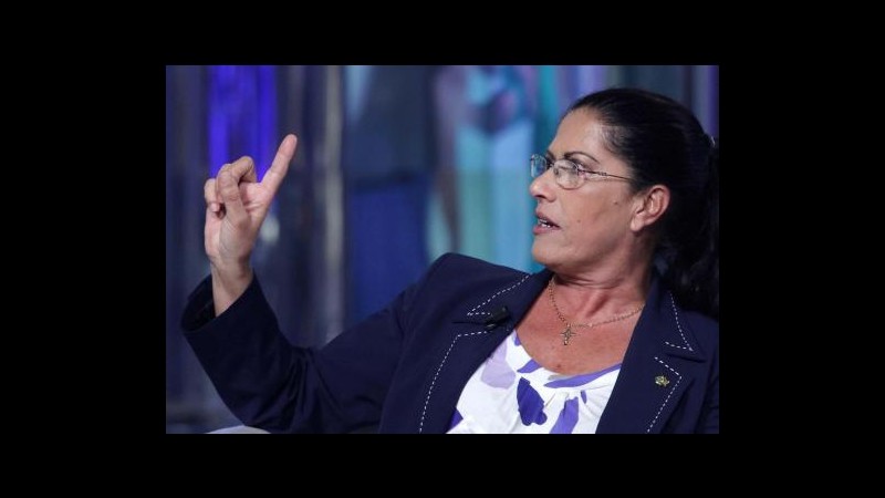 Rosy Mauro: Renzo Bossi? Lasciamogli vivere la sua età