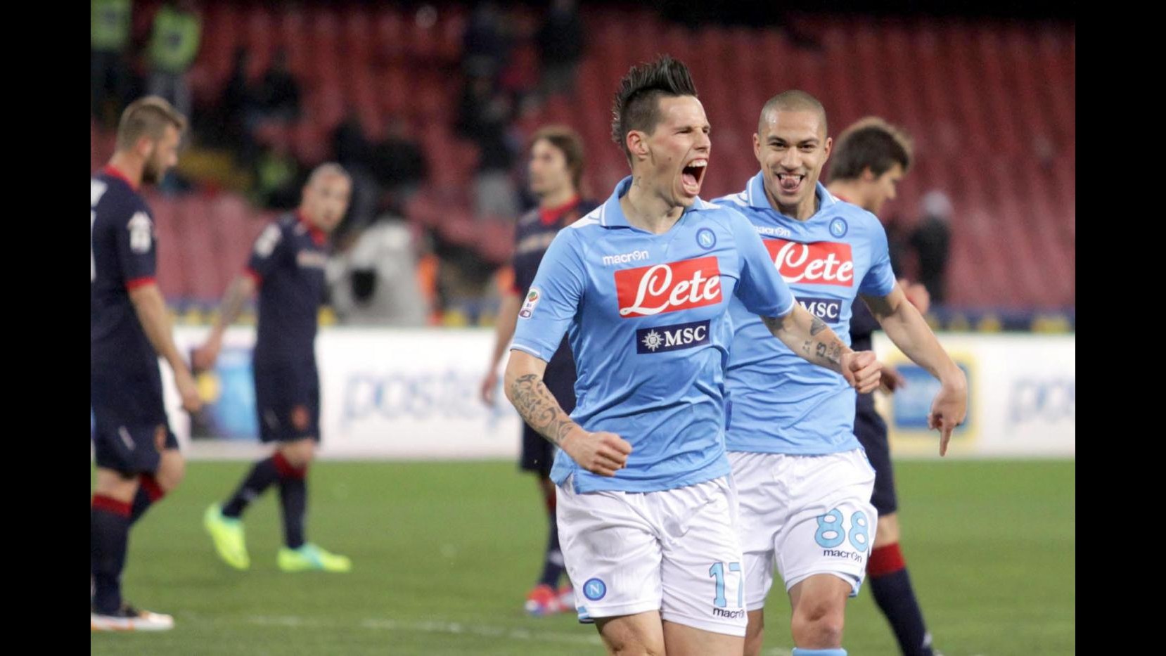 Napoli, Hamsik: Lavezzi? Non so cosa farà, chiedetelo a lui