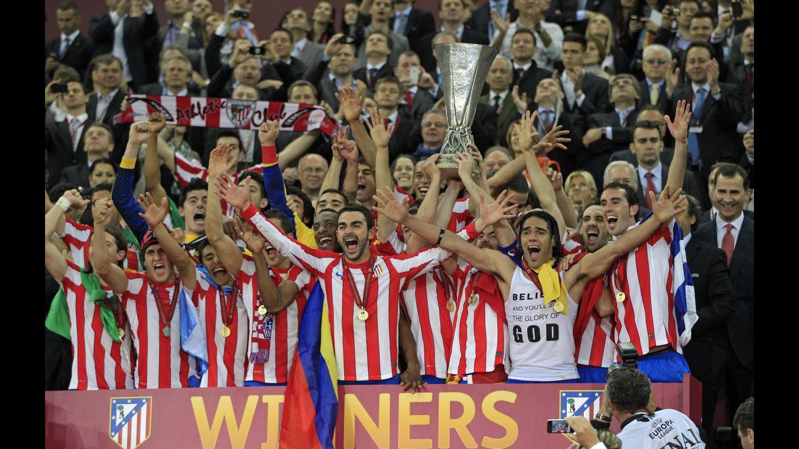 L’Europa League è di Simeone, Falcao e Diego stendono Athletic Bilbao