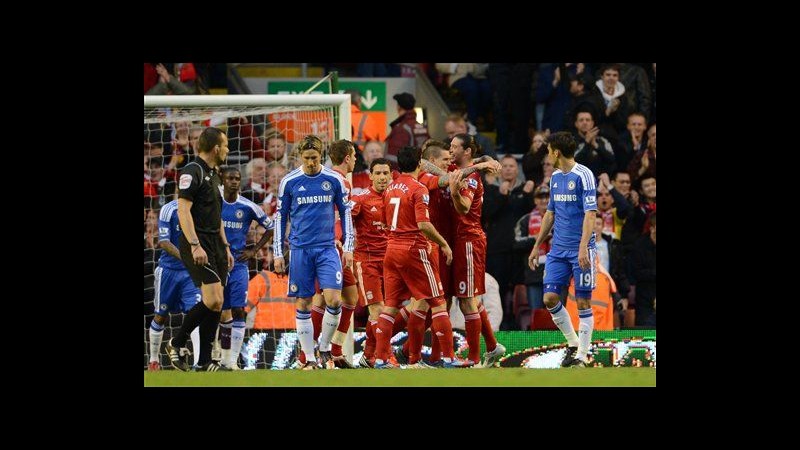 Vendetta Liverpool, Chelsea travolto 4-1 e addio quarto posto