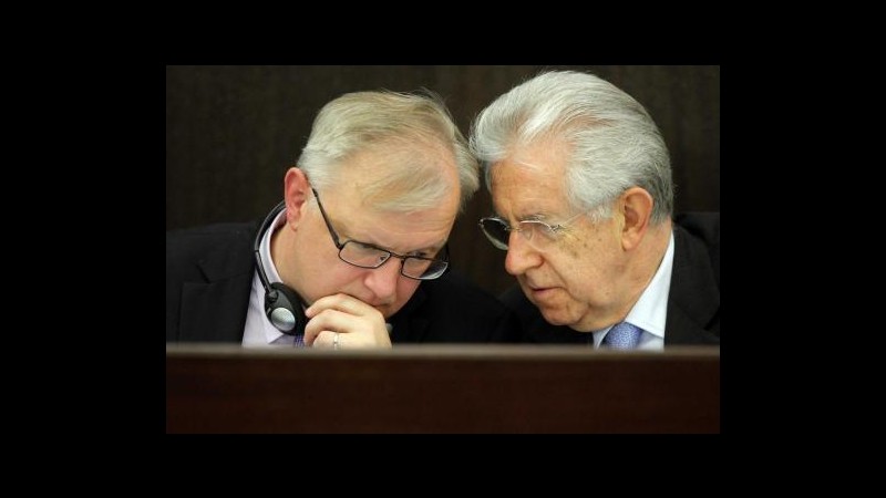 Monti: Voto peserà su Governo