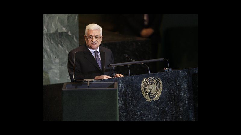 Applausi per Abbas all’Onu: Vogliamo la pace, Israele fermi violenze