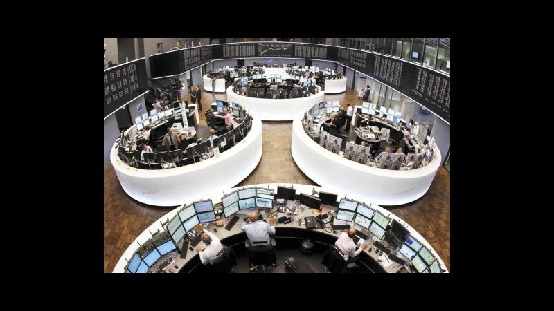 Borsa, banche risolvono in positivo una seduta volatile: Ftse Mib +1,36%