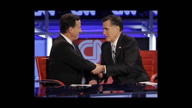 Usa 2012, Santorum appoggia Romney: Obama deve essere sconfitto