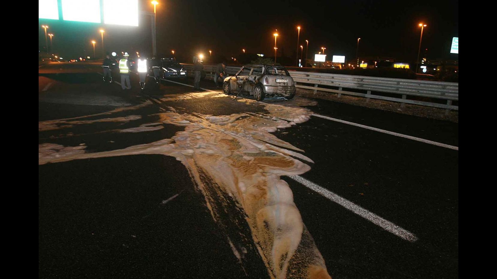 Roma, incidente mortale in carreggiata esterna grande raccordo anulare