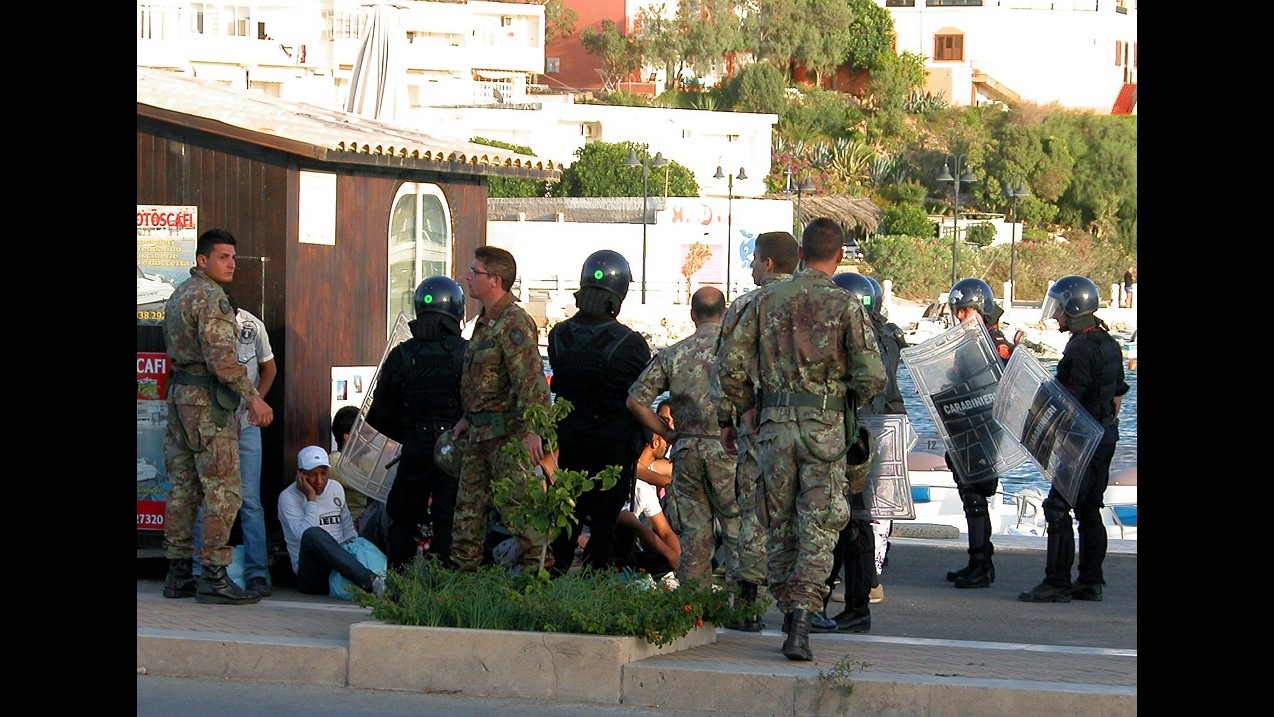 Torna la pace a Lampedusa