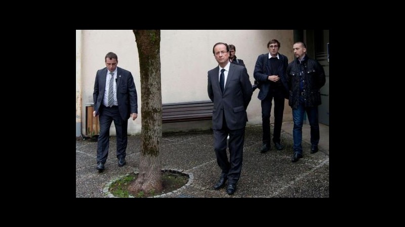 Francia 2012, Hollande: Sono solo stime, urne ancora da svuotare
