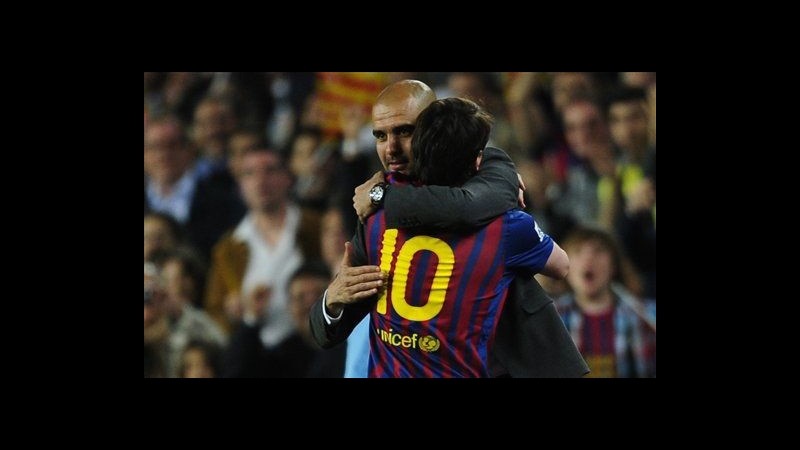 Barcellona saluta Guardiola con poker di Messi all’Espanyol