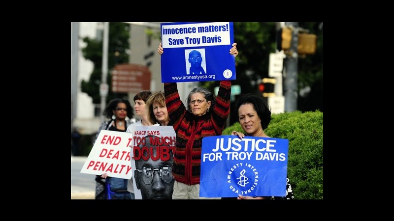 Usa, avvocato di Troy Davis chiede test macchina della verità