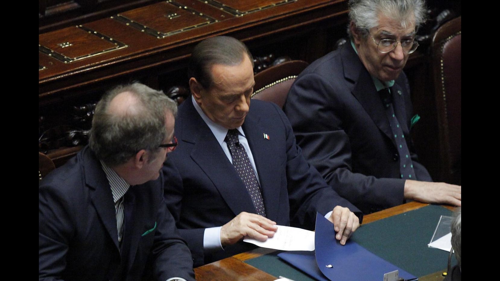 Berlusconi: Mai interrotto contatti con Bossi e Maroni