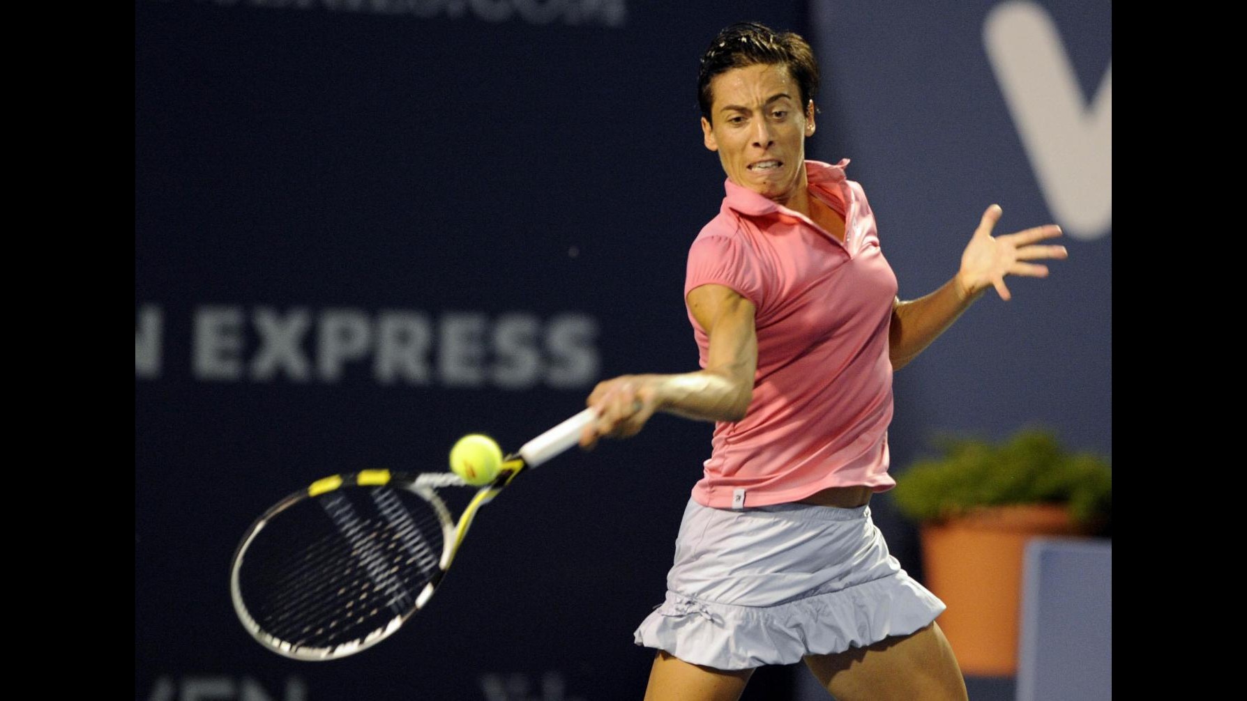 Seul, Schiavone fuori al primo turno