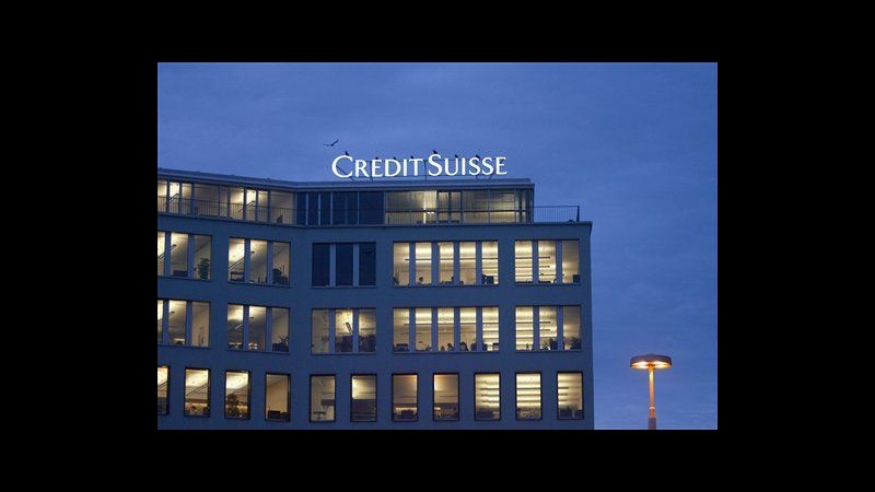 Credit Suisse pagherà 150 mln per chiudere contenzioso con Germania