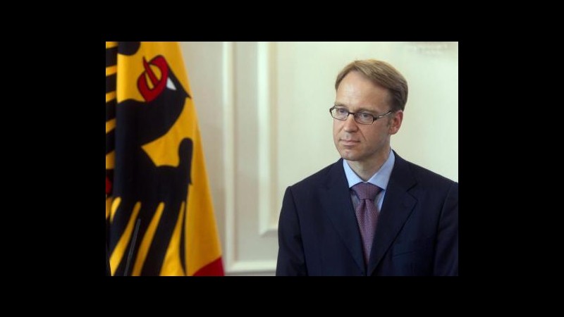Bundesbank: Piano Bce acquisto bond non risolve veri problemi