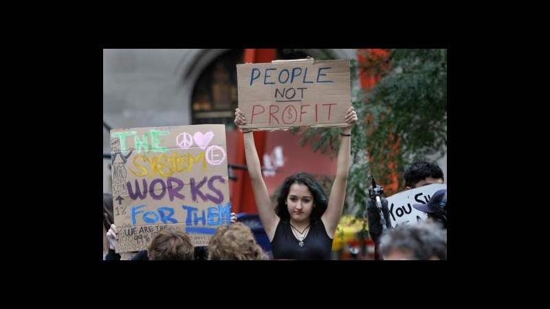 Occupy Wall Street, Walesa: Appoggio proteste, capitalismo da cambiare
