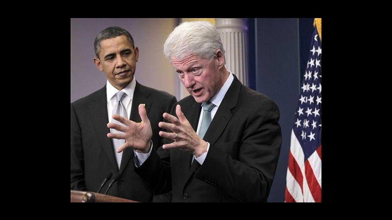 Usa 2012, Bill Clinton: Barack Obama merita di essere rieletto