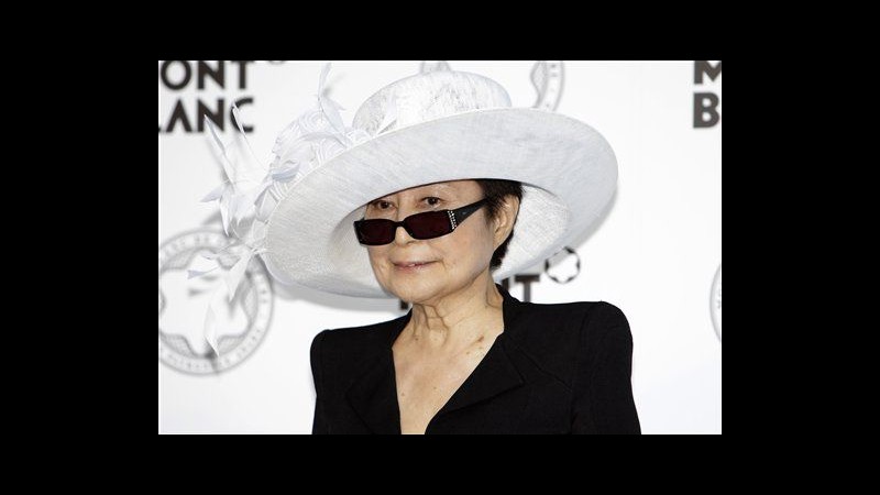 Yoko Ono: campagna ‘Imagine there’s no hunger’ contro fame nel mondo